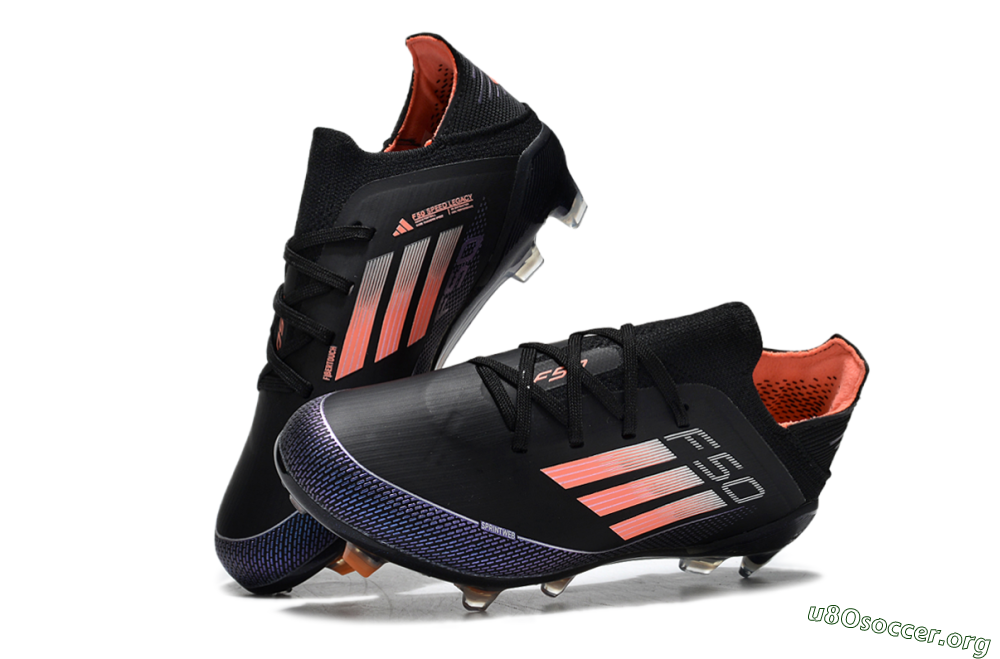 Adidas F50 Elite FG Football Boots - Black/Pink/Blue 3
