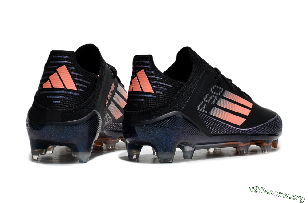 Adidas F50 Elite FG Football Boots - Black/Pink/Blue 5