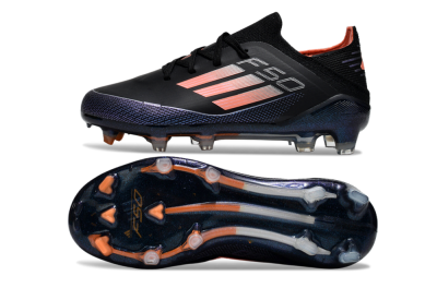 Adidas F50 Elite FG Football Boots - Black/Pink/Blue