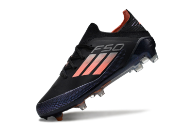 Adidas F50 Elite FG Football Boots - Black/Pink/Blue