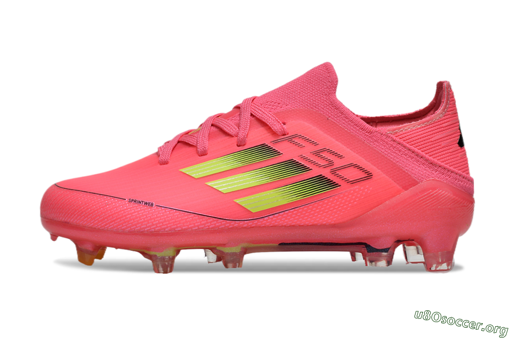 Adidas F50 Elite FG Football Boots - Red/Gold 2