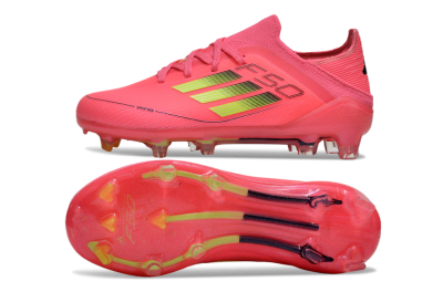 Adidas F50 Elite FG Football Boots - Red/Gold