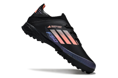 Adidas F50 Elite TF Football Shoes - Black/Pink/Blue