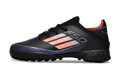 Adidas F50 Elite TF Football Shoes - Black/Pink/Blue