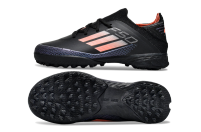 Adidas F50 Elite TF Football Shoes - Black/Pink/Blue