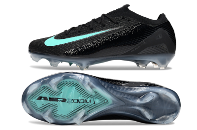 Nike Air Zoom Mercurial Vapor 16 Elite FG Football Boots - Black/Jade