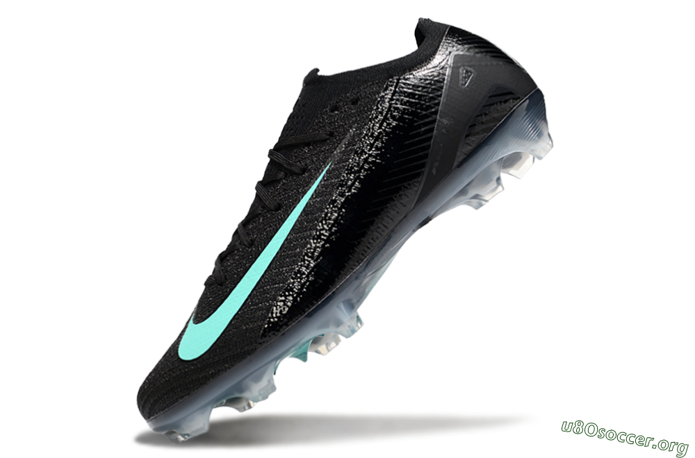 Nike Air Zoom Mercurial Vapor 16 Elite FG Football Boots - Black/Jade 5