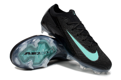 Nike Air Zoom Mercurial Vapor 16 Elite FG Football Boots - Black/Jade