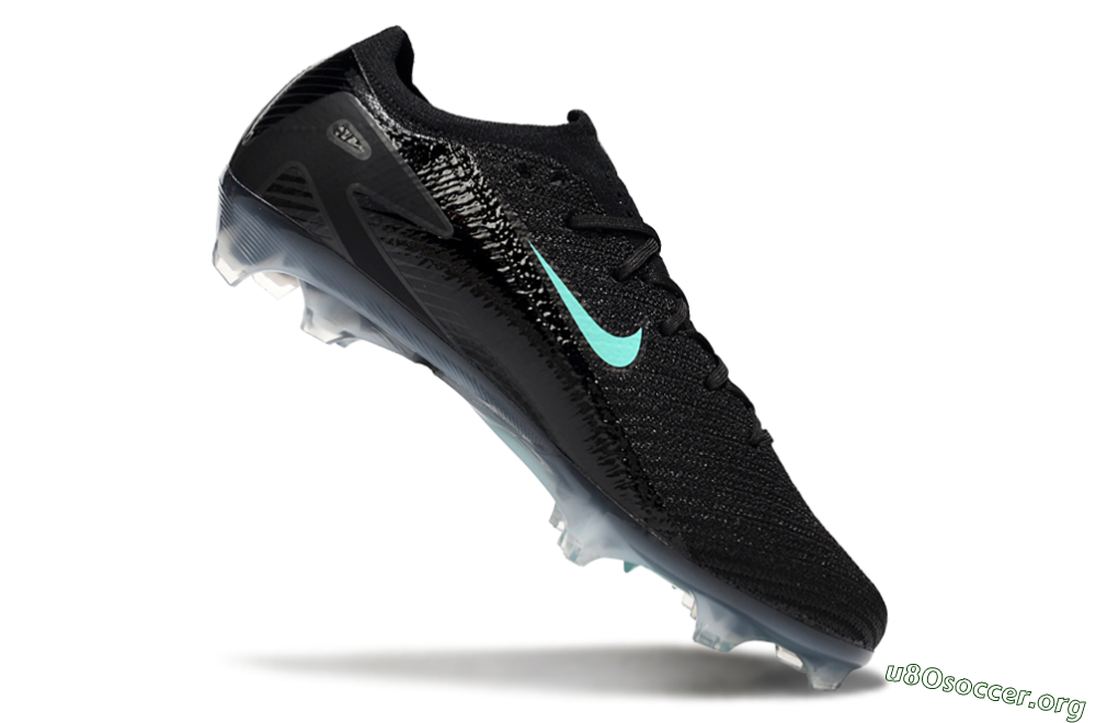 Nike Air Zoom Mercurial Vapor 16 Elite FG Football Boots - Black/Jade 4