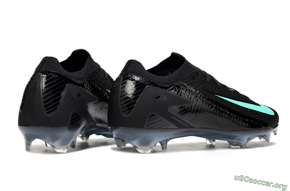 Nike Air Zoom Mercurial Vapor 16 Elite FG Football Boots - Black/Jade 6