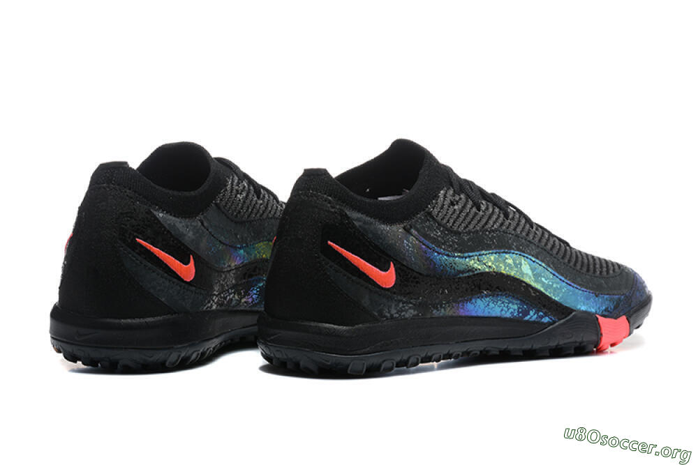 Nike Air Zoom Mercurial Vapor 16 Elite TF Football Shoes - Black/Grey/Pink 9