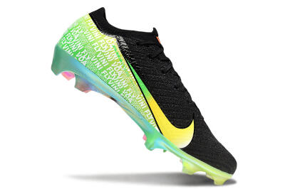 Nike Air Zoom Mercurial Vapor 16 Elite FG Football Boots - Black/Orange/Yellow