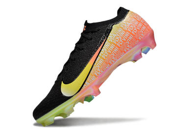 Nike Air Zoom Mercurial Vapor 16 Elite FG Football Boots - Black/Orange/Yellow