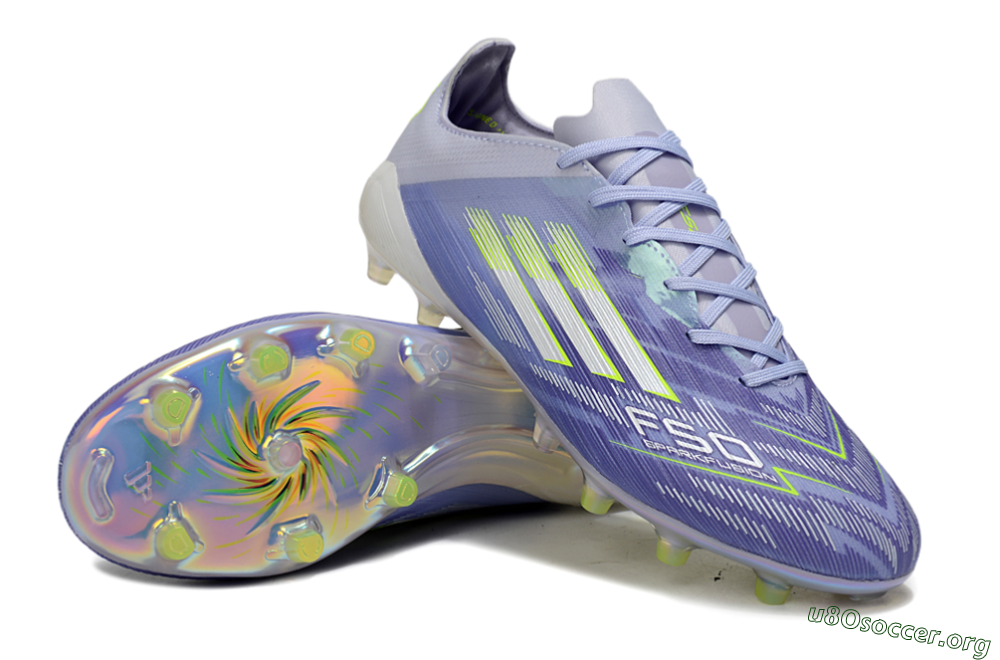 Adidas F50 Elite FG Football Boots - Blue/White/Yellow 0
