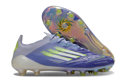 Adidas F50 Elite FG Football Boots - Blue/White/Yellow