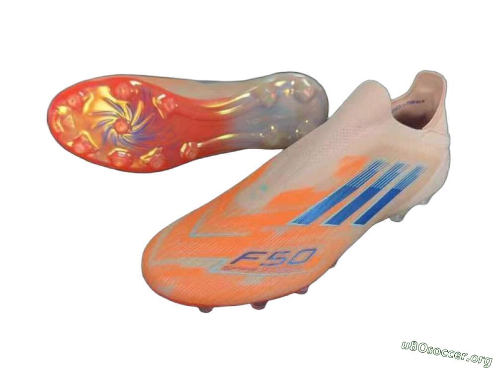 Adidas F50 Elite FG Football Boots - Pink/Orange/Blue 0