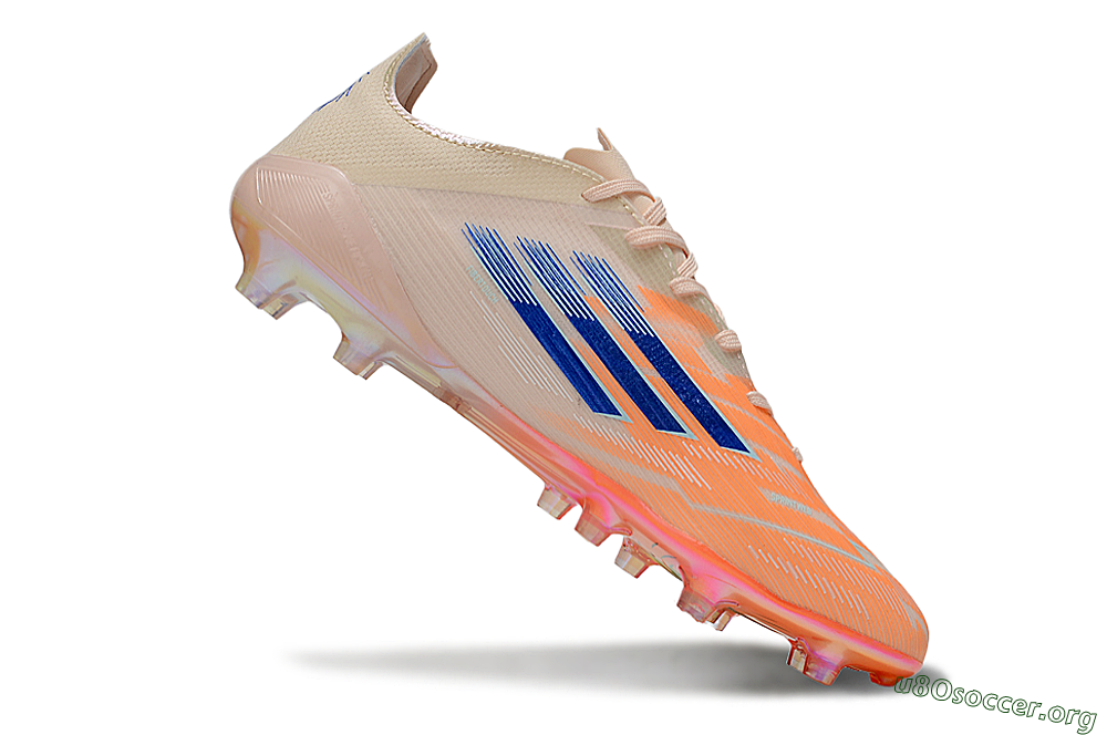 Adidas F50 Elite FG Football Boots - Pink/Orange/Blue 5