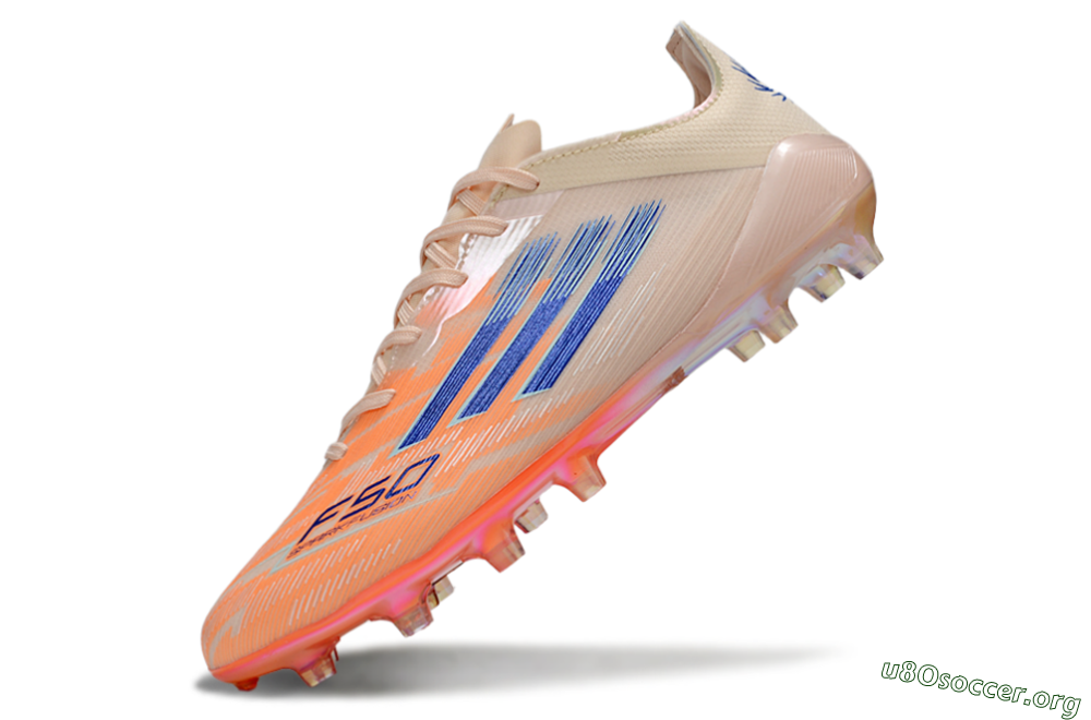 Adidas F50 Elite FG Football Boots - Pink/Orange/Blue 6