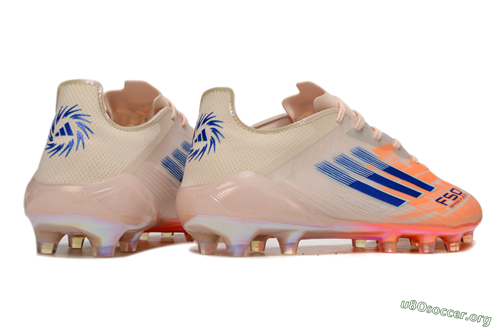 Adidas F50 Elite FG Football Boots - Pink/Orange/Blue 7
