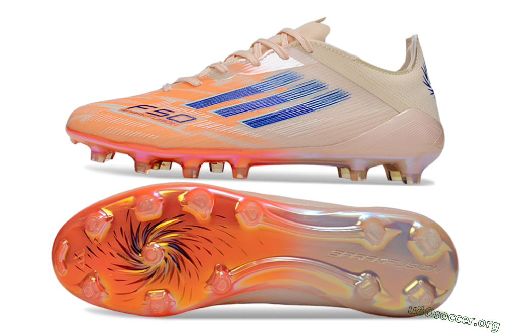 Adidas F50 Elite FG Football Boots - Pink/Orange/Blue 1