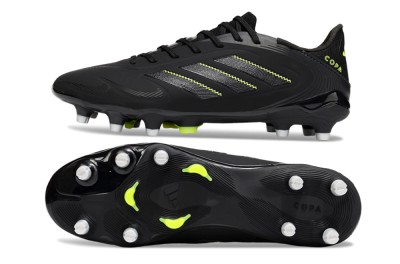 Adidas Copa Pure 3 Elite FG Football Boots - Black/Grey/Yellow