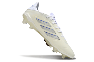 Adidas Copa Pure 3 Elite FG Football Boots - Beige/Silver/Blue