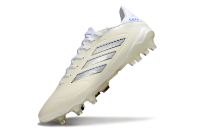 Adidas Copa Pure 3 Elite FG Football Boots - Beige/Silver/Blue
