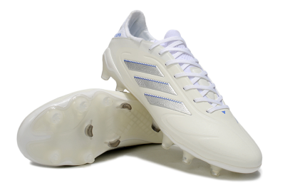 Adidas Copa Pure 3 Elite FG Football Boots - Beige/Silver/Blue