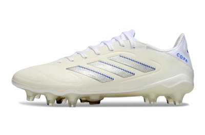 Adidas Copa Pure 3 Elite FG Football Boots - Beige/Silver/Blue