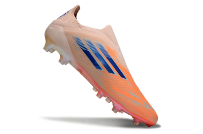 Adidas F50+ Elite Laceless FG Football Boots - Pink/Orange/Blue
