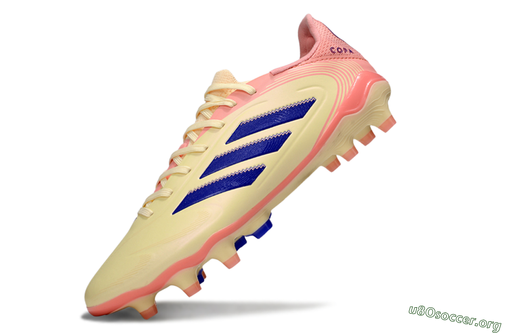 Adidas Copa Pure 3 Elite FG Football Boots - Yellow/Blue/Pink 5