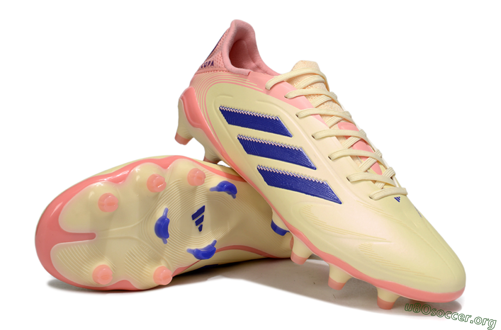 Adidas Copa Pure 3 Elite FG Football Boots - Yellow/Blue/Pink 0