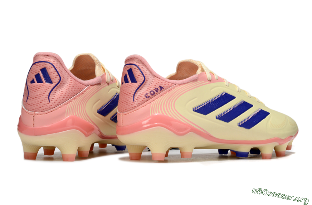 Adidas Copa Pure 3 Elite FG Football Boots - Yellow/Blue/Pink 6