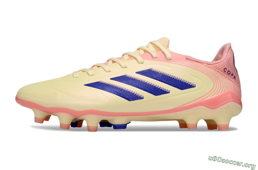 Adidas Copa Pure 3 Elite FG Football Boots - Yellow/Blue/Pink 3