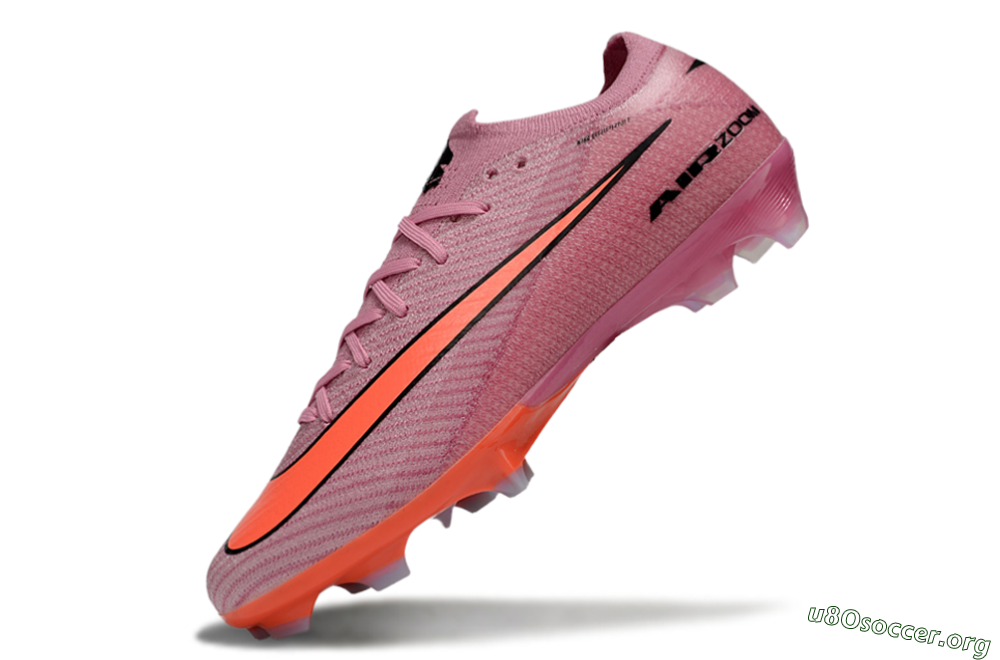 Nike Air Zoom Mercurial Vapor 15 Elite FG Football Boots - Red/Black 5