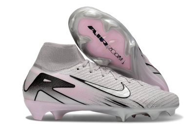 Nike Air Zoom Mercurial Superfly 10 Elite FG Football Boots - Grey/Black/Pink