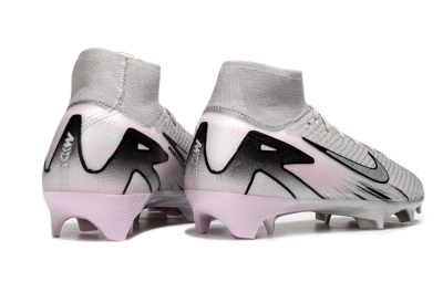 Nike Air Zoom Mercurial Superfly 10 Elite FG Football Boots - Grey/Black/Pink
