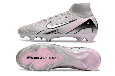Nike Air Zoom Mercurial Superfly 10 Elite FG Football Boots - Grey/Black/Pink