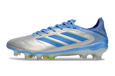 Adidas Copa Pure 3 Elite FG Football Boots - Silver/Blue/Yellow