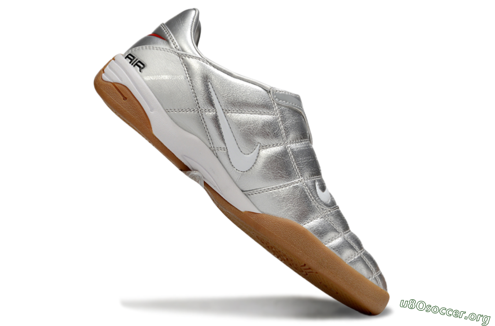 Nike Air Zoom Total 90 III IC Football Shoes - Silver/White 4
