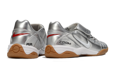 Nike Air Zoom Total 90 III IC Football Shoes - Silver/White