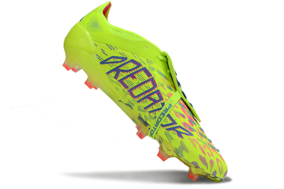 Adidas Predator 25 Elite Foldover Tongue FG Football Boots - Yellow/Blue/Red