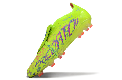 Adidas Predator 25 Elite Foldover Tongue FG Football Boots - Yellow/Blue/Red
