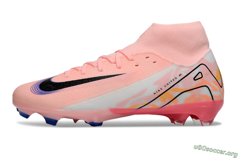 Nike Air Zoom Mercurial Superfly 10 Elite FG Football Boots - Pink/Purple/White 3