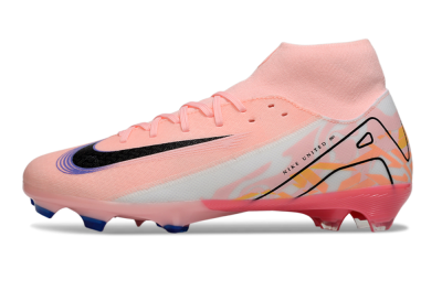 Nike Air Zoom Mercurial Superfly 10 Elite FG Football Boots - Pink/Purple/White