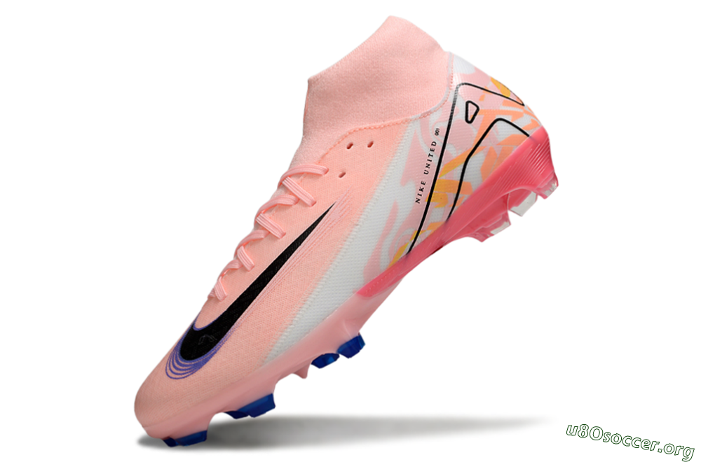 Nike Air Zoom Mercurial Superfly 10 Elite FG Football Boots - Pink/Purple/White 5