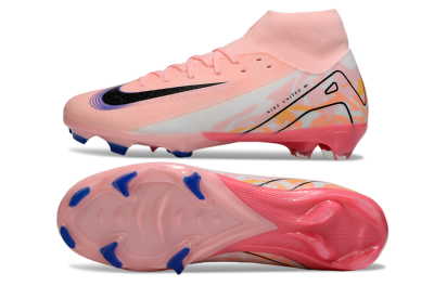 Nike Air Zoom Mercurial Superfly 10 Elite FG Football Boots - Pink/Purple/White