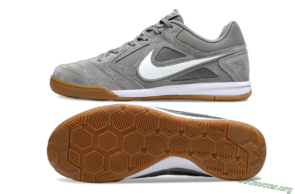Nike SB Gato IC Football Shoes - Grey/White 1