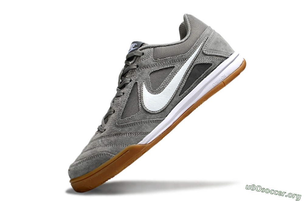 Nike SB Gato IC Football Shoes - Grey/White 5