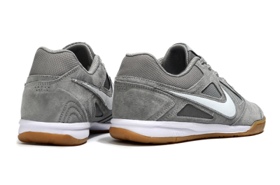 Nike SB Gato IC Football Shoes - Grey/White